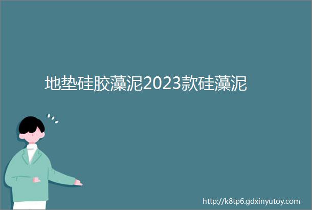 地垫硅胶藻泥2023款硅藻泥